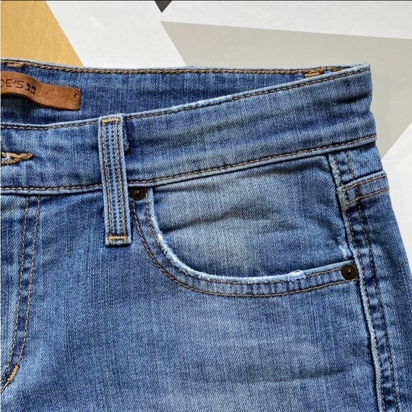 Joe's Jean Lottie Roll Up Denim Jean Short 26 - Picture 9 of 9